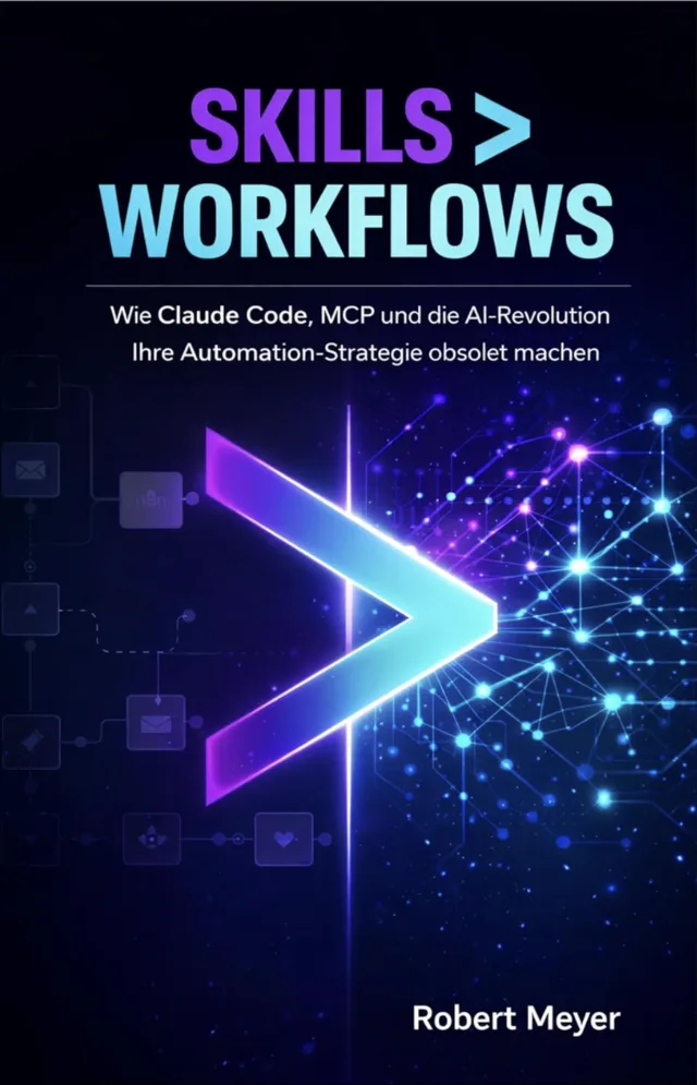 Buchcover „Skills > Workflows“