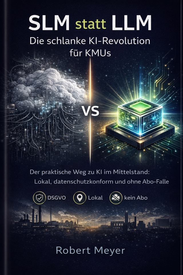 Buchcover SLM statt LLM von Robert Meyer